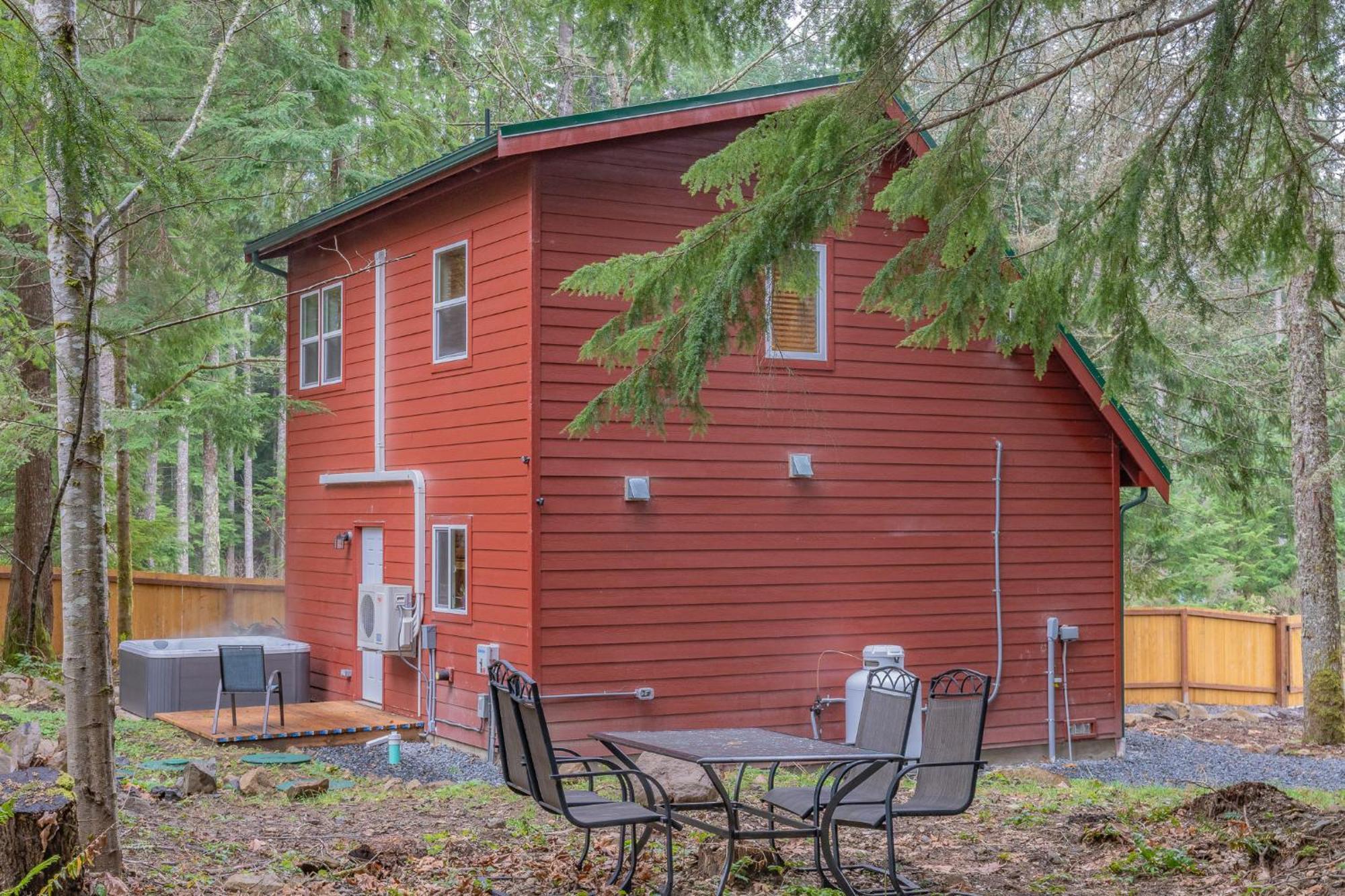 Mt. Rainier Cabin W/Hot Tub Ashford Exterior foto